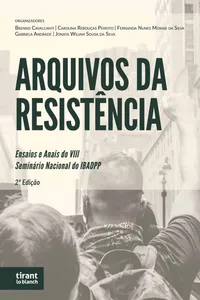 Capa do livro Arquivos da Resistência: Ensaios e Anais do VIII Seminário Nacional do IBADPP